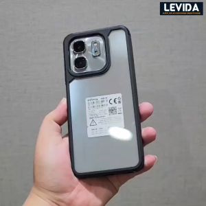 Infinix Hot 40I Infinix Hot 50I Case Crystal Transparan / Case Hybrid Shockproof Clear Infinix Hot 40I Infinix Hot 50I