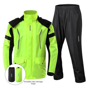 WOSAWE | Stormproof Cycling Rain Suit Water-resistant