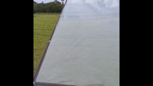 UNYM PE Transparent Rain Cloth Waterproof Cloth Tarpaulin Shade Balcony PE Tarpaulin Transparent Thickening Rainproof Cloth Outdoor Windscreen Plastic Cloth Cold Insulation Tarpaulin 防雨篷布