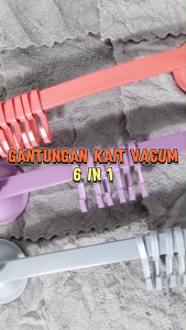 GANTUNGAN DINDING KAMAR MANDI VACUM 6 IN 1 SUDUT HOOK SUCTION GANTUNGAN VACUUM TOILET WC DAPUR