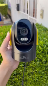 Camera giám sát xoay đa năng trong nhà/ngoài trời Hisilicon 4K Pixel chuẩn chống nước IP66.Hỗ trợ phát hiện chuyển động đàm thoại hai chiều hình ảnh màu 24/24 phiên bản màu sắc đen và trắng