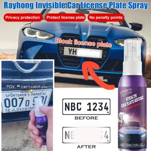 Car Invisible Spray Transparent Long Lasting Effective Defense Car License Plate Coating Spray