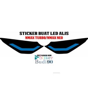 Stiker lampu depan NMAX TURBO/NEO