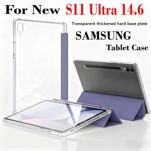 For New Samsung Galaxy Tab S11 Ultra 14.6 "S10 Lite 10.9 Inch 2025 S10 FE S7 S6 Lite A11 A9 8.7 S9 S8 Plus with Pen Slot Case