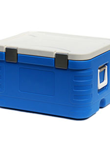 85L Commercial Food Insulated Box Double Buckle Ice Bucket Cold Chain Box for Street Vendors Delivery Dining Outdoor Camping