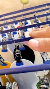 [Giao hàng 24 giờ⚡️] Móc áo móc kẹp quần áo tất vớ trẻ em 30 kẹp kim loại cao cấp chống rung chống rơi [Có thể gấp gọn tiện dụng đa năng]