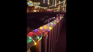 SIC 100/200LED Waterproof 8 Mode Solar Power Neon Hose Tube Copper String Light for Home Decoration