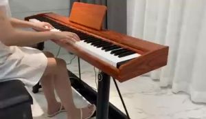 KAWES Keyboard Piano Electric 88 Key Piano keyboard Semi-Weighted Full Size MIDI Headphone Jack