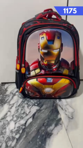 Tas Troli 3 Roda ransel Anak Sekolah  SD Laki laki Untuk Anak Cowok SD 1175