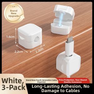 YUHANG | Magnetic Cable Organizer Desk Car Data Cable Storage
