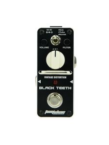 IRIN | AROMA Black Teeth Electric Guitar Pedal Effect Vintage Distortion Effect Mini Analogue True Bypass Pedal Guitar Accessories