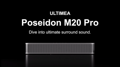 ULTIMEA 2.1ch Soundbar for TV 3‘’ Built-in Subwoofer Peak Power 132W App Control  All-in-one TV Spea