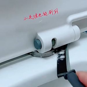 Sikat Pembersih Celah Ubin Toilet Sudut Gagang Panjang Kamar Mandi Dapur