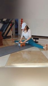 Beginner Abdominal health wheel Support Rebound Abdominal Wheel fitness equipment With hassock