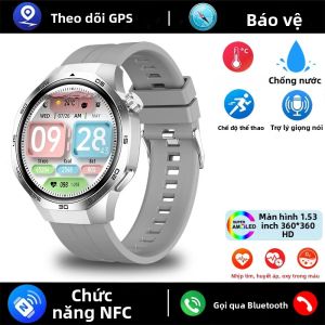Đồng Hồ Thông Minh Huawei Watch GT5 Pro Màn Hình AMOLED HD 1.53 Inch NFC GPS Bluetooth Gọi Điện Theo Dõi Sức Khỏe Dành Cho Nam Và Nữ