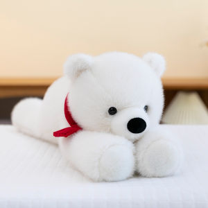 QIAOSHANG | Soft and Skin-friendly Polar Bear Plush Toy