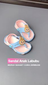 Sandal Anak Perempuan Tali Belakang Bayi Balita 6-12 Bulan 1 2 3 Tahun Porto 602T Pink BIRU