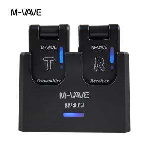 M-VAVE | M-VAVE WS13 Wireless Transmitter and Receiver Set 5.8GHz Digital Lossless Audio Rechargeable Suitable for Guitar and Bass