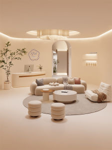 Arc Cream Style Sofa