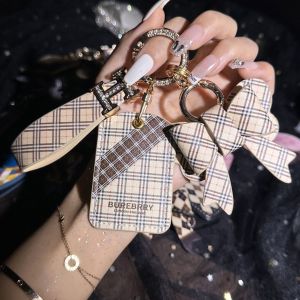 Rectangular Elevator Access Card Protective Cover Integrated Keychain Pendant Waterdrop Shape High-End Aesthetic Womens Bag