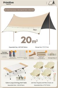 The Primitive | Automatic Quick-Opening Sun Shelter Tent