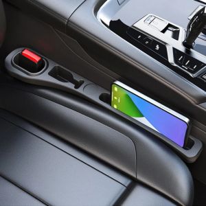 Lcars Car Seat Gap Filler Strip Anti-Drop Gap Plug for Car Multifunctional In-Car Storage and Anti-Leak Gap Plug