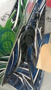 (COD)stiker sticker striping lis polet body motor Honda Scopy 2013\nStiker Lis Striping Yamaha Mio Soul Tahun 2009