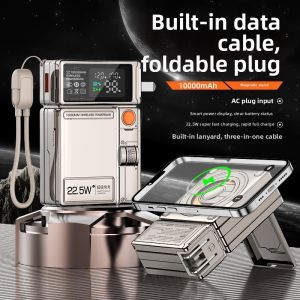 Jipingfan | Travel-Friendly High-Capacity Wireless Fast Charging Power Bank