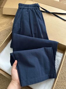 Quần Ống Rộng Lụa Mỏng Mùa Hè Cho Nữ Quần Dài Ống Rộng Thoải Mái Quần Dài Ống Rộng Cạp Cao Quần Dài Thường Ngày