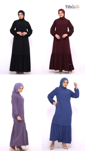 NIBRAS GAMIS LITE 031 TERBARUUU DRESS KEKINIAN DAILY CASUAL KULIAH PREMIUM TERMURAHHHH