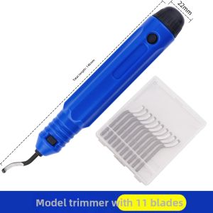 DUOCAIHANI | Edge Trimming and Deburring Tool for Figurines and 3D Models Removable Blades