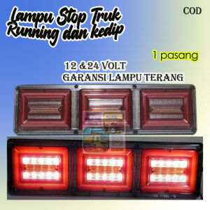 Lampu Stop Lamp Truck 12 24 Volt & Variasi Running Sein