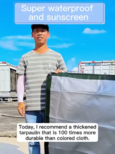 Trapal Lona makapal Waterproof 6FTx9FT(with holes) Tolda Tarpaulin Car cover building Rainproof