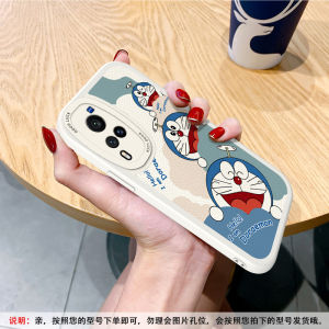 Vivo X60 X70 pro X50 Soft Silicone Phone Case Mens Full Lens Protection Anti-Fall Couple Cartoon Design Environmentally Friendly