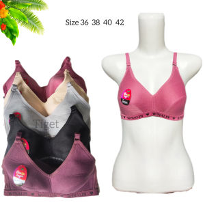 3 PCS BH Bra Sport Wanita Perempuan Dewasa Remaja Tanpa Kawat dan Busa Tipis Ukuran  36 38 40 42 Murah Winalin