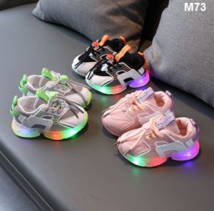 Sepatu Anak New Beat Import Murah Lampu LED