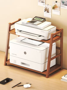 Storage Rack Desktop Printer Office Computer Desk Multi-Layer Simple Small Table Organize and Storage Shelf