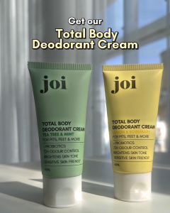 JOI TOTAL BODY DEODORANT CREAM | FOR PITS FEET & MORE |72H ODOUR CONTROL |SKIN BRIGHTENING | KETIAK PUTIH & STINKY FEET