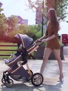 KAPOK Foldable 3-in-1 Baby Stroller rubber wheels 6-Month Warranty pram Cabin Compatibility Prams Foldable Baby Gear