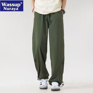 Quần Dài Thường Ngày Chống Thấm Nước WASSUP NURAYA Mùa Hè Quần Dài Ống Đứng Nhẹ Nhanh Khô Ngoài Trời Quần Áo Bảo Hộ Lao Động