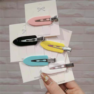 Zi Wang Seamless Hair Clips Edge Bangs Duckbill Hair Accessories Celebrity Endorsed Fashionable Hairpins for Girls