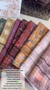 MOZAIK SERIES Jilbab Journey Scarves Terbaru Exclusive JP Promo Akhir Tahun 2024