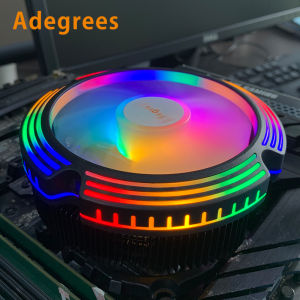 Adegrees B8 120MM CPU Air Cooler 4PIN PWM RGB PC Radiator Fan for Intel 2011 1700 1200 1150 1155 1156 X79 X99 AM3 AM4 Ventilador