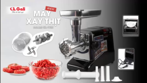 Máy Xay Thịt Gali GL-1935 Chính Hãng – Công Suất 1800W Mạnh Mẽ – 3 Lưới Xay Nhuyễn Thô Vừa – Trục Kim Loại Bền – Vỏ Nhựa Nguyên Chất Cao Cấp