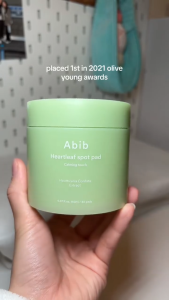 SG Stock|Abib Heartleaf Spot Pad Calming Touch (150ml 80P) Soothing skin acne care moisturizing effect