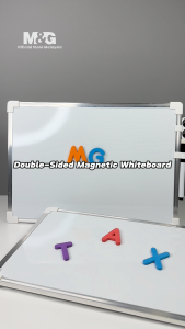 M&G "So Many Cats" Double-Sided Magnetic Whiteboard Set– Easy Write & Erase Reversible Design with Free Marker and Magnet Buttons – Available in 200×300mm and 250×350mm Sizes