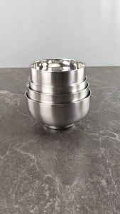 Chén ăn dặm cho bé chất liệu Inox 304 cách nhiệt 2 lớp Chống vỡ dễ dàng vệ sinh In hình thú đáng yêu