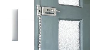 Gerendel Pintu Rantai Stainless Grendel Tanam Grendel Pintu Anti-Pencurian
