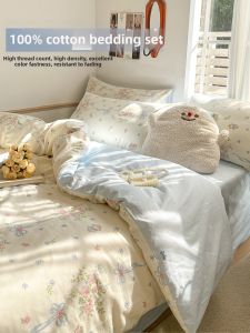 Kiss Dear | Cotton Fresh Princess Flower Bedding Set