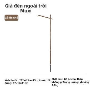 NatureHike | Đế Đèn Gỗ Hạt Dẻ Di Động